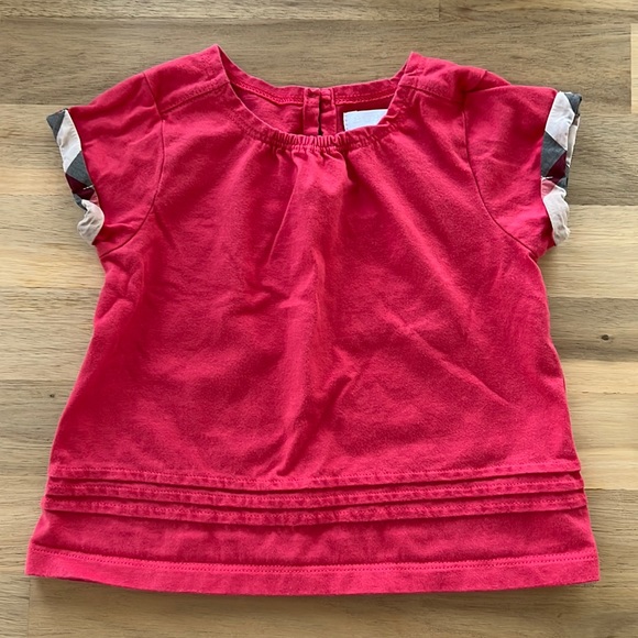 Burberry Other - Burberry baby shirt size 12M